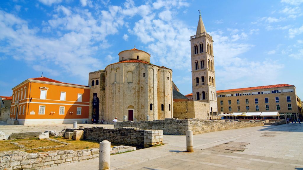 Iglesia de San Donat en Zadar, Croacia