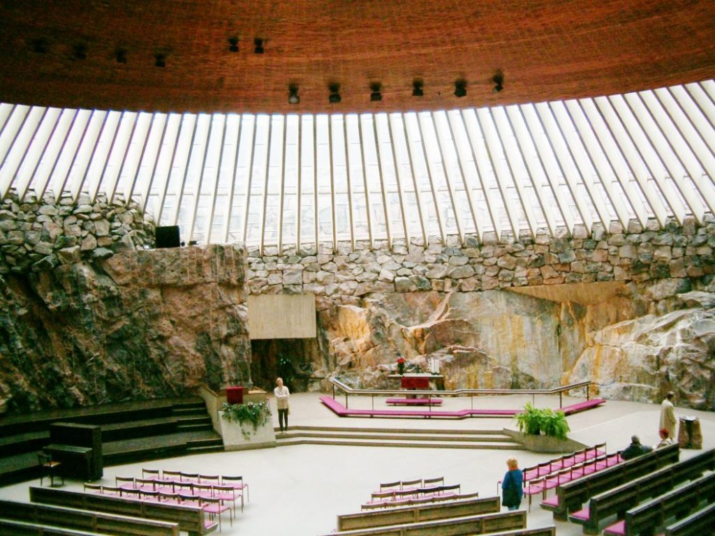 Église Temppeliaukio à Helsinki