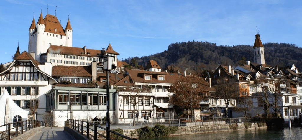 The ancient architecture of Thun