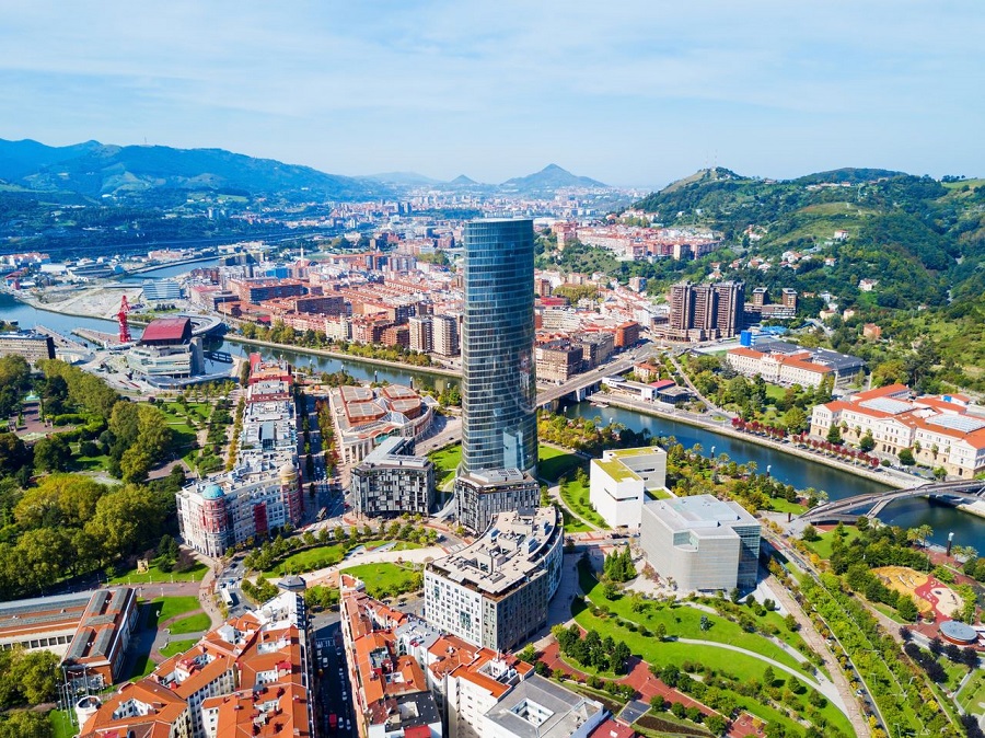 het verkennen van de kunstcultuur van Bilbao\