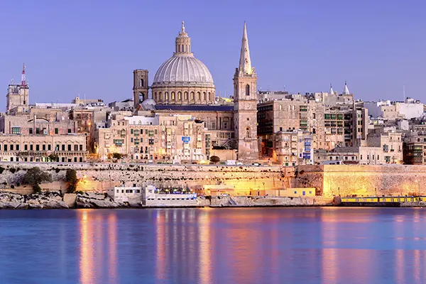 Valletta cityscape