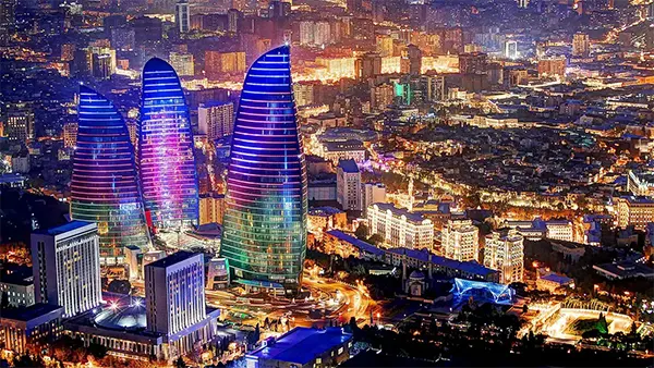 Caspian coast Baku