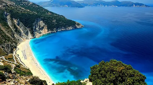 Strand Lourdas Griechenland